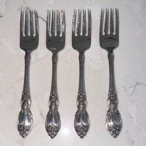 Elegant OCO Stainless by Oneida Silver Fork Set